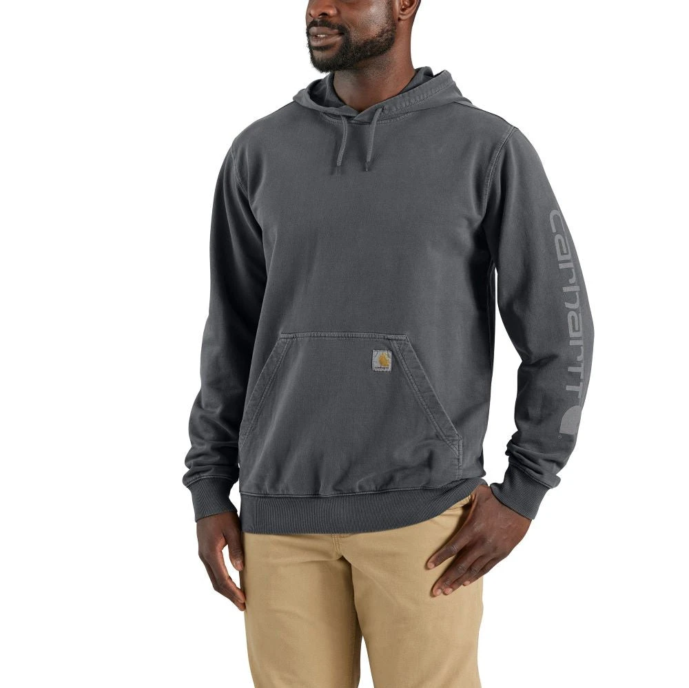 'Carhartt' Men's Midweight French Terry Hoodie - Shadow 1 'Carhartt' Men's Midweight French Terry Hoodie - Shadow