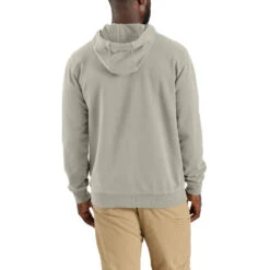 'Carhartt' Men's Midweight French Terry Hoodie - Greige -Travs Outfitter Store 106253 E00 AVB MS24 b
