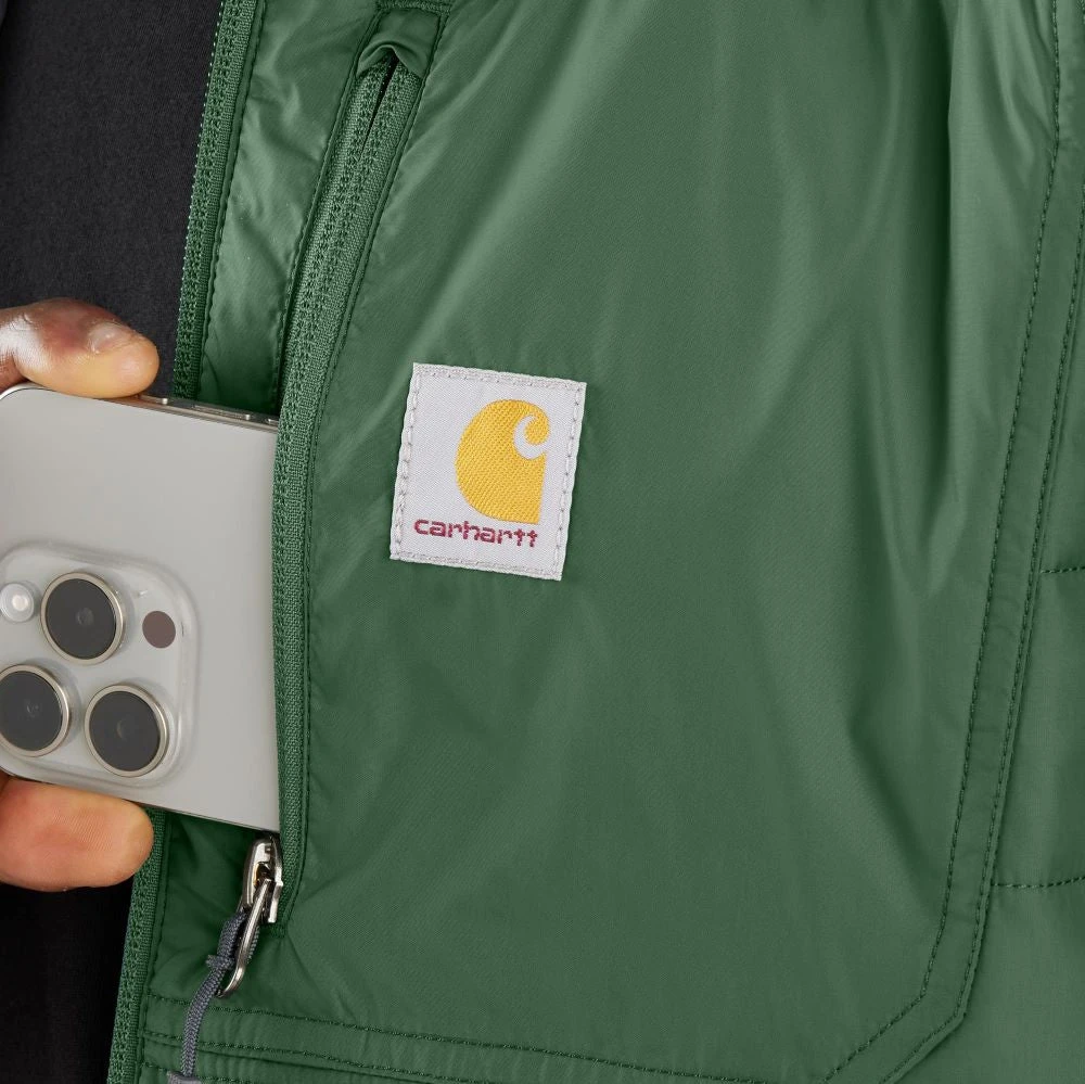 'Carhartt' Men's Rain Defender Lightweight Insulated Jacket - Frosted Balsam 2 'Carhartt' Men's Rain Defender Lightweight Insulated Jacket - Frosted Balsam - Image 2