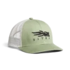 'Sitka' Men's Icon Mid Pro Trucker Cap - Seagrass
