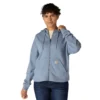 'Carhartt' Women's Tencel Full Zip Hoodie - Light Faded Navy