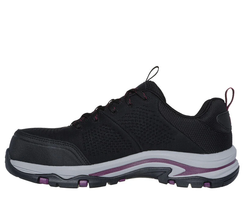'Skechers' Women's Work: Trego-Astallet EH Comp Toe - Black 2 'Skechers' Women's Work: Trego-Astallet EH Comp Toe - Black - Image 2