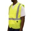 'KEY' Men's Break-A-Away Mesh Vest - Hi-Vis Yellow
