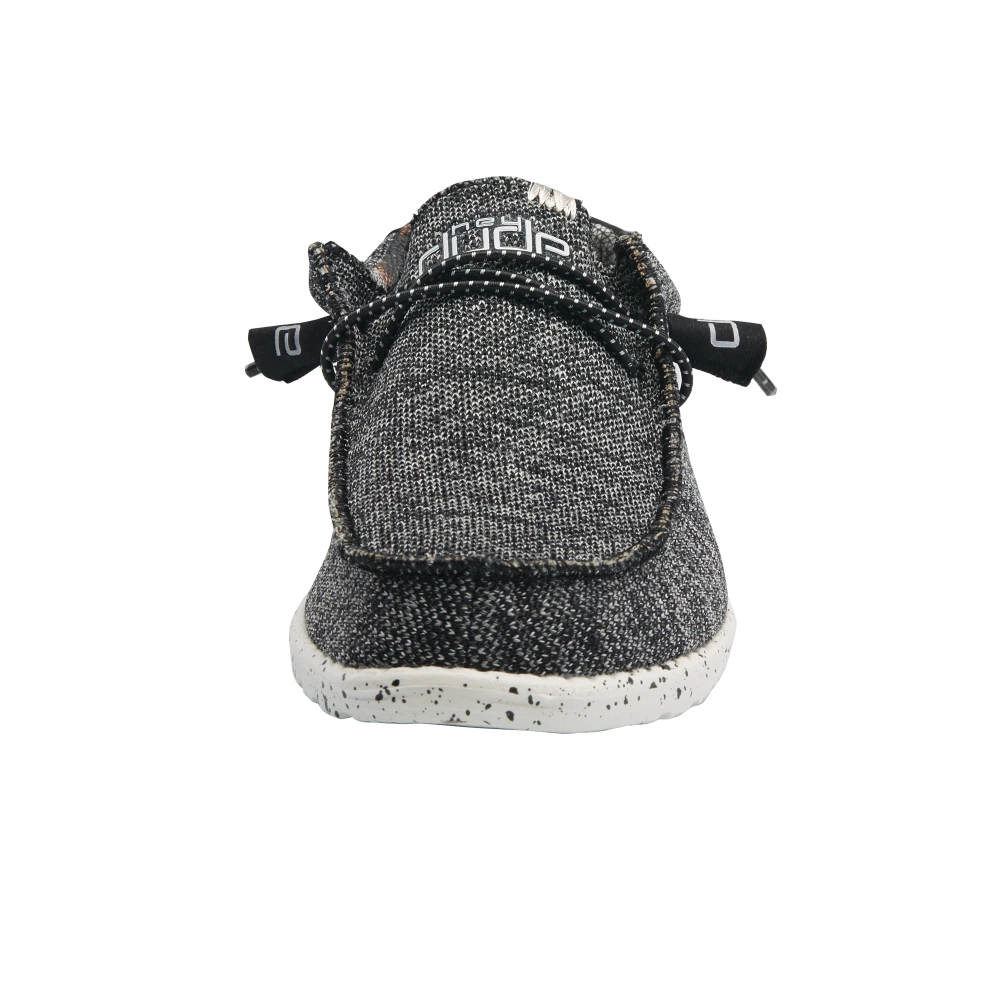 'Hey Dude' Men's Wally Sox Classic - Black / White 4 'Hey Dude' Men's Wally Sox Classic - Black / White - Image 4