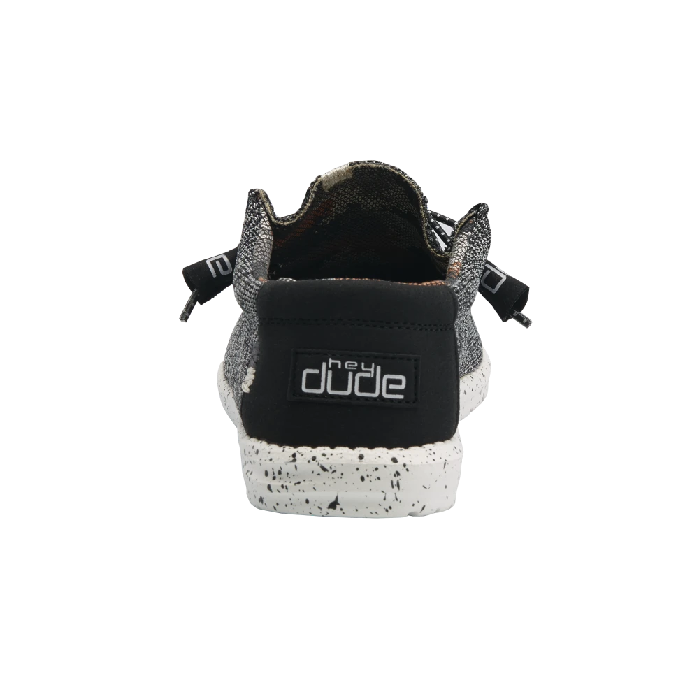 'Hey Dude' Men's Wally Sox Classic - Black / White 5 'Hey Dude' Men's Wally Sox Classic - Black / White - Image 5