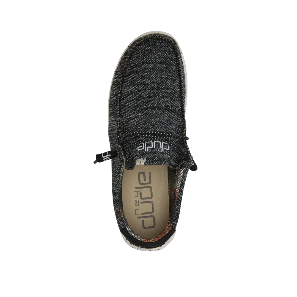 'Hey Dude' Men's Wally Sox Classic - Black / White 2 'Hey Dude' Men's Wally Sox Classic - Black / White - Image 2