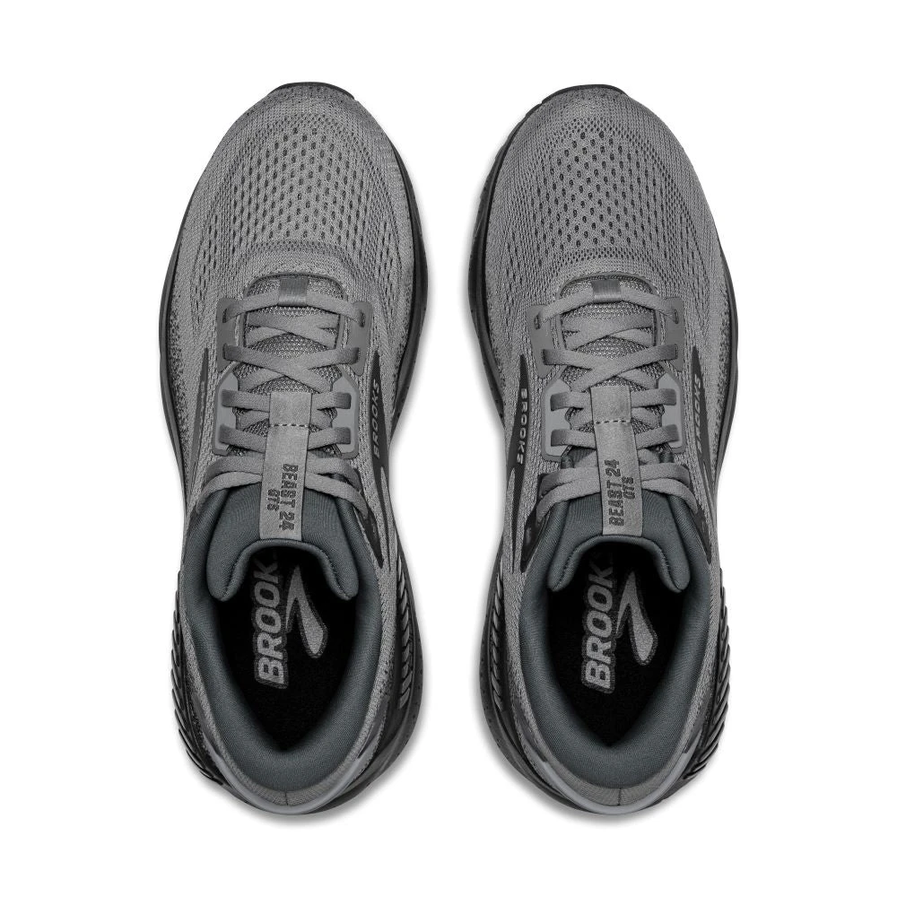 Brooks' Men's Beast GTS 24 -Charcoal / Black 5 Brooks' Men's Beast GTS 24 -Charcoal / Black - Image 5