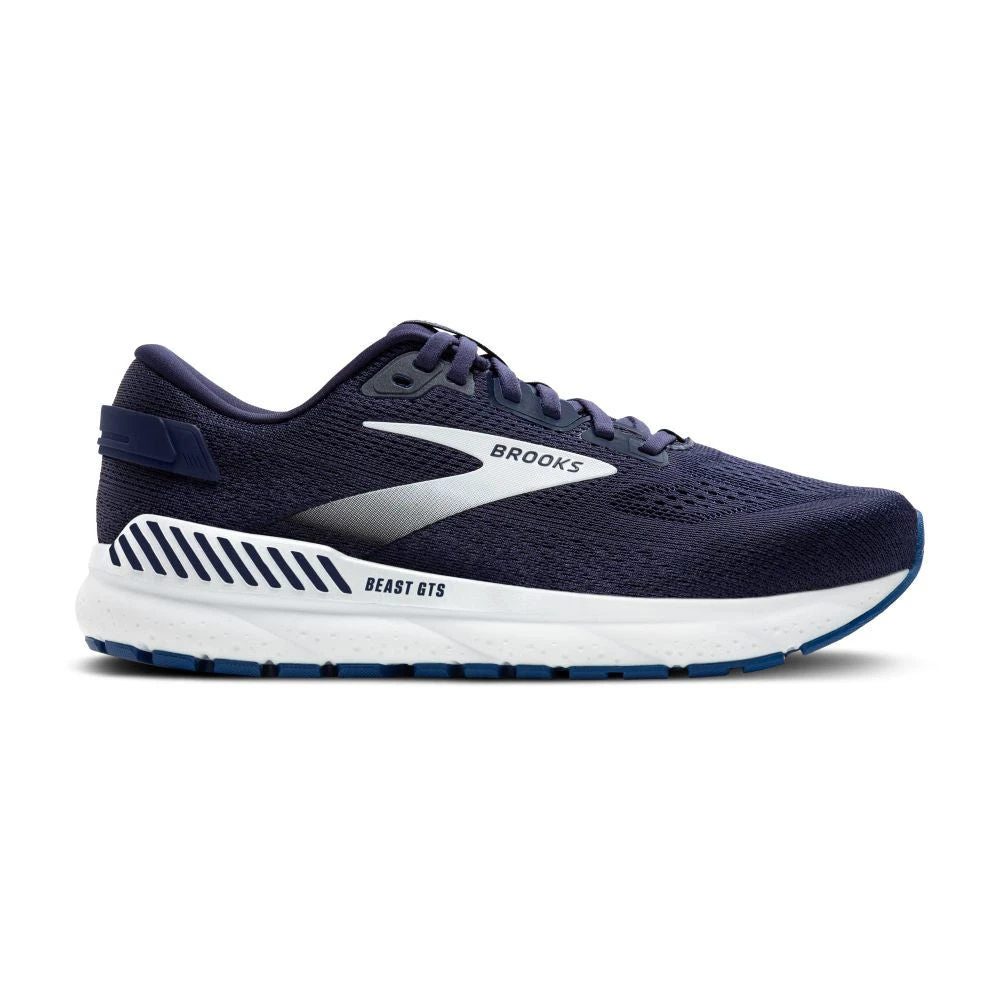 Brooks' Men's Beast GTS 24 - Navy / White 1 Brooks' Men's Beast GTS 24 - Navy / White