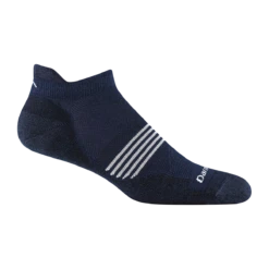 'Darn Tough Vermont' Men's Element No Show Tab Lightweight Running Socks - Eclipse