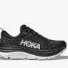 'HOKA' Women's Gaviota 5 - Black / White (Wide)