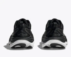 'HOKA' Women's Gaviota 5 - Black / White (Wide) -Travs Outfitter Store 1134235 BWHT 5