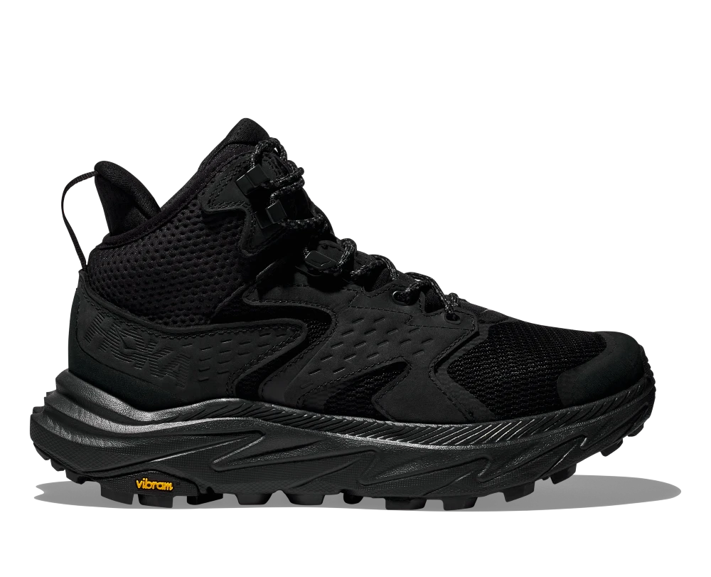 'HOKA' Men's Anacapa 2 Mid GTX - Black / Black 1 'HOKA' Men's Anacapa 2 Mid GTX - Black / Black