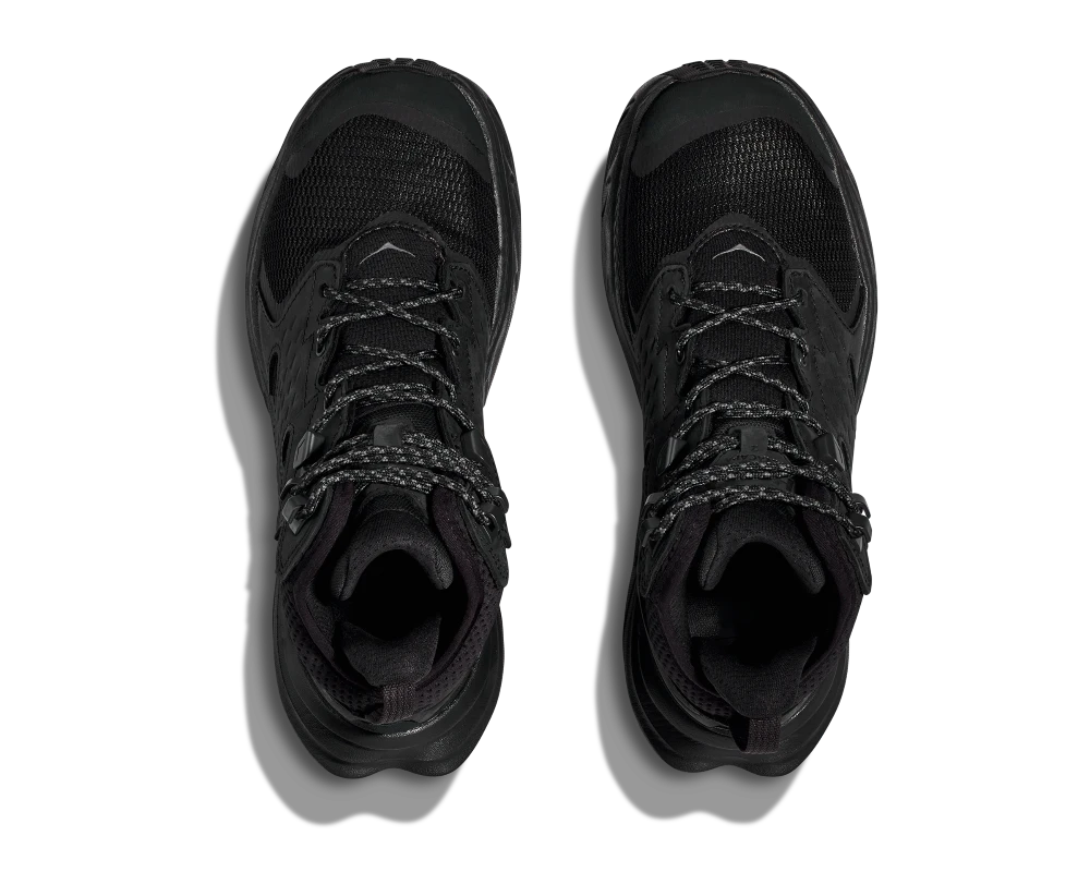 'HOKA' Men's Anacapa 2 Mid GTX - Black / Black 3 'HOKA' Men's Anacapa 2 Mid GTX - Black / Black - Image 3