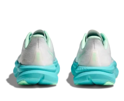 'HOKA' Women's Mach 6 - White / Cielo Blue -Travs Outfitter Store 1147810 WTCL 5