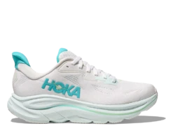 'HOKA' Women's Clifton 10 - White / Cielo Blue