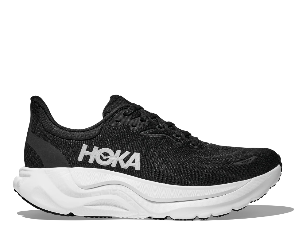 'HOKA' Women's Arahi 8 - Black / White (Wide) 1 'HOKA' Women's Arahi 8 - Black / White (Wide)