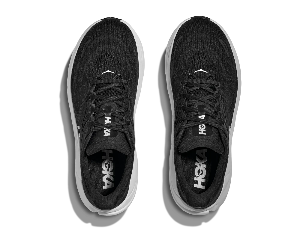 'HOKA' Women's Arahi 8 - Black / White (Wide) 3 'HOKA' Women's Arahi 8 - Black / White (Wide) - Image 3