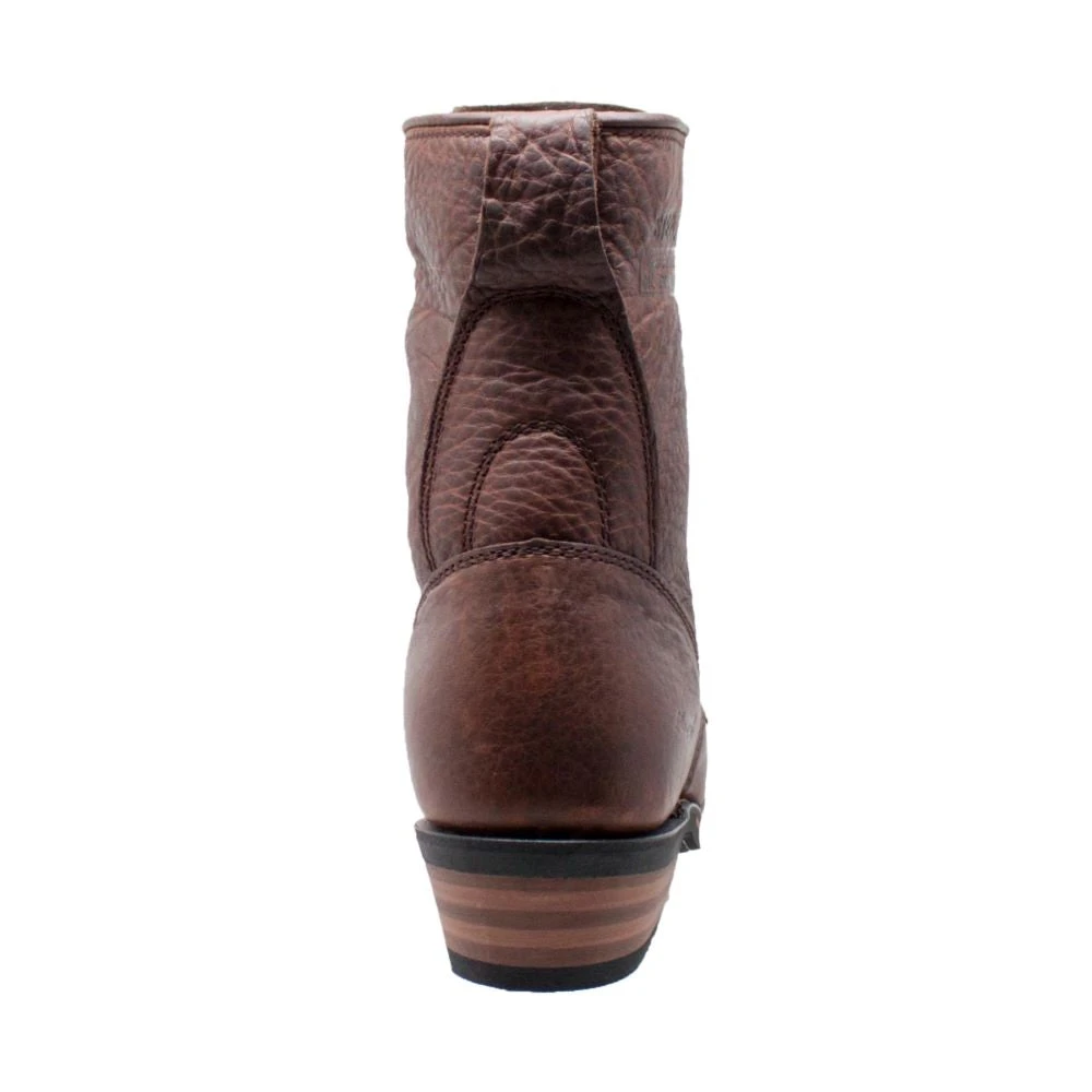 'AdTec' Men's 9" Packer Style Soft Toe - Chestnut 3 'AdTec' Men's 9" Packer Style Soft Toe - Chestnut - Image 3