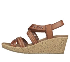 'Skechers' Women's Beverlee-Delicate Glow - Luggage -Travs Outfitter Store 119339 LUG D