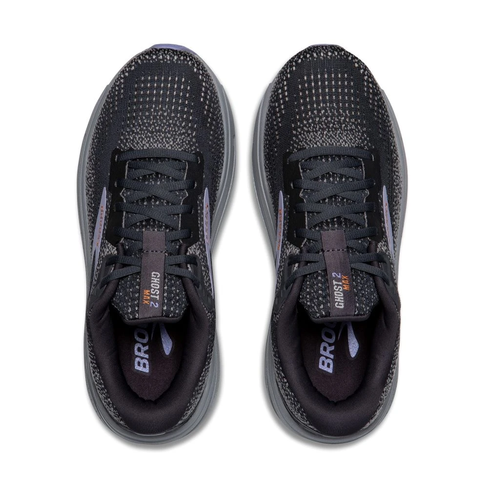 'Brooks' Women's Ghost Max 2 - Ebony / Sweet Lavender / Alloy 2 'Brooks' Women's Ghost Max 2 - Ebony / Sweet Lavender / Alloy - Image 2