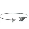'OMG Bling' Women's Arrow Cuff Bracelet - Gunmetal