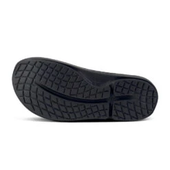 'OOFOS' Men's OOahh Sport Slide - Black / White -Travs Outfitter Store 1500BKWTOO shot7