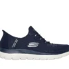 'Skechers' Women's Slip-ins: Summits-Classy Night - Navy / Silver