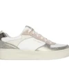 'Skechers' Women's Sport Court 92-Sheer Shine - White / Pink / Gold