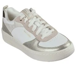'Skechers' Women's Sport Court 92-Sheer Shine - White / Pink / Gold -Travs Outfitter Store 185036 WPKG E 1024x1024 2x d8f20cb4 2257 4596 baaa de18dade704b