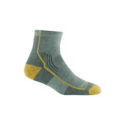'Darn Tough Vermont' Women's Hiker Quarter Midweight Hiking Socks - Sage