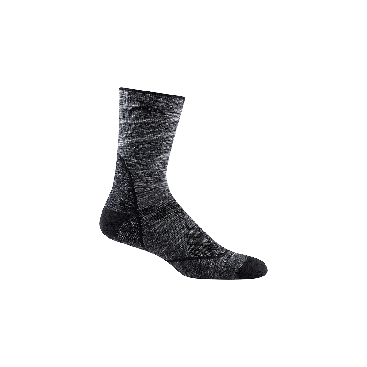 'Darn Tough Vermont' Men's Light Hiker Micro Crew Lightweight Hiking Socks - Grey 1 'Darn Tough Vermont' Men's Light Hiker Micro Crew Lightweight Hiking Socks - Grey