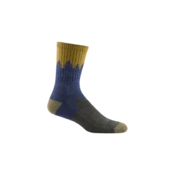 'Darn Tough Vermont' Men's #2 Micro Midweight Crew Socks - Denim