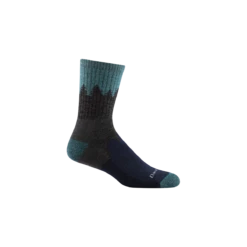 'Darn Tough Vermont' Men's #2 Micro Midweight Crew Socks - Grey