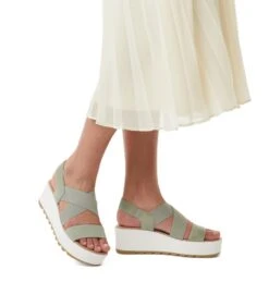 'Sorel' Women's Cameron Flatform Slingback - Safari / Sea Salt -Travs Outfitter Store 1999121 348 a9 presetHigh Res JPEG 300DPI