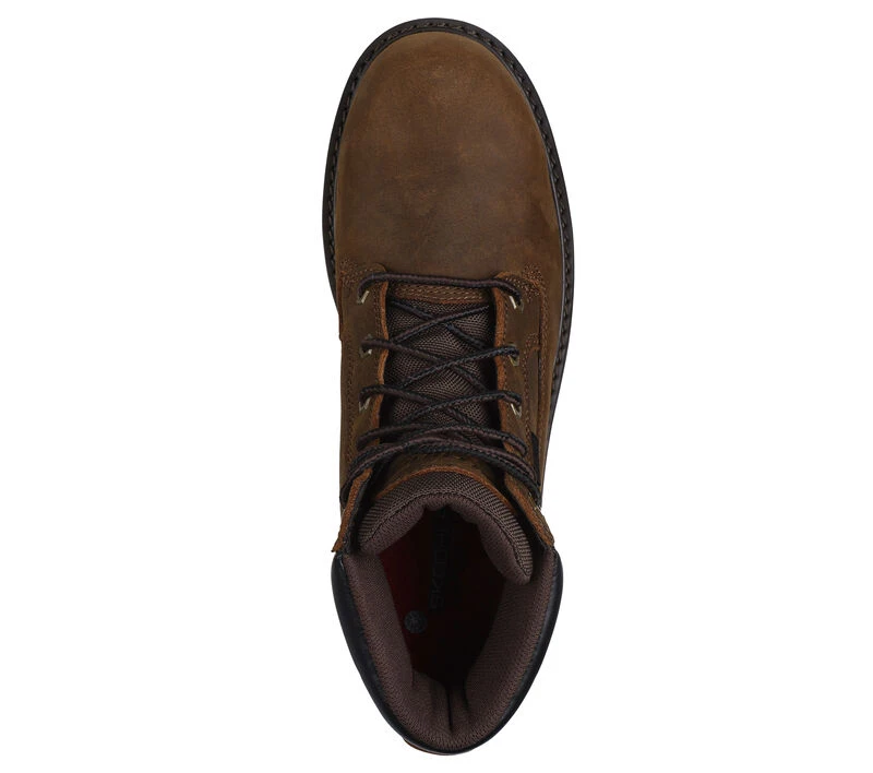 'Skechers' Men's Longrider 6" EH ST - Brown 3 'Skechers' Men's Longrider 6" EH ST - Brown - Image 3