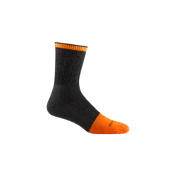 'Darn Tough Vermont' Men's Steely Micro Crew Socks - Graphite