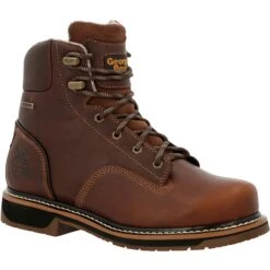 'Georgia Boot' Men's 6" Amp LT Edge EH WP Alloy Toe - Brown -Travs Outfitter Store 20201110072501 855e5458 1 682c0ce3 6d6b 4aa6 bf6c a79f387cf35b