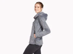 'Kuhl' Women's Flight Pullover - Flint -Travs Outfitter Store 2041 ws flight pullover flint leftside