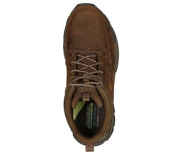 'Skechers' Men's Respected-Boswell - Brown (Wide) -Travs Outfitter Store 204454 CDB B