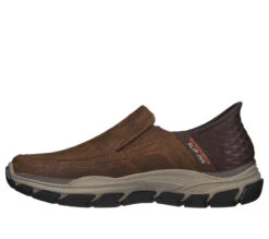 'Skechers' Men's Slip-ins RF: Respected-Elgin - Brown -Travs Outfitter Store 204810 CDB D