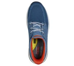 'Skechers' Men's Edgeride Enzoh - Grey / Blue -Travs Outfitter Store 205467 BLU INSOLE