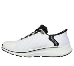 'Skechers' Men's Slip-ins: GO RUN Consistent 2.0™ Empowered - White / Black -Travs Outfitter Store 220863 WBK D large 3bb53e00 8075 42b6 8463 0d07ddf55886