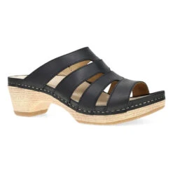 'DANSKO' Women's Lyndi Sandal - Oiled Black
