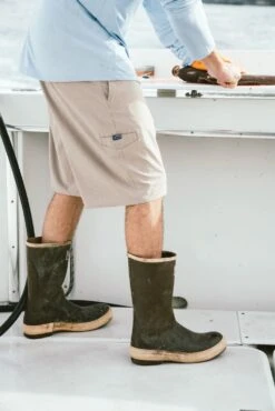 'XTRATUF' Men's 15" Legacy WP Neoprene Plain Toe - Copper / Tan -Travs Outfitter Store 22272G Image63