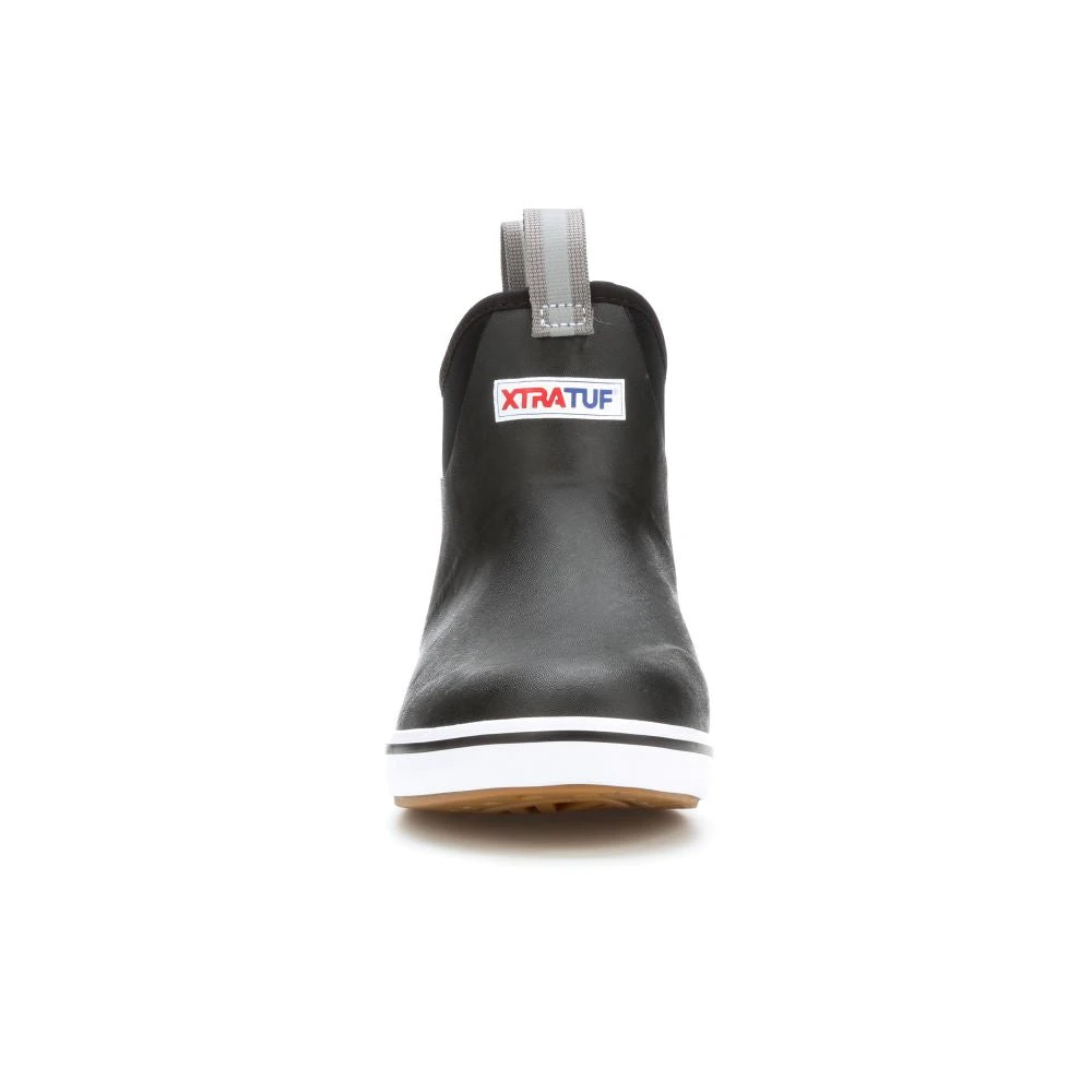 'XTRATUF' Men's 6" Ankle SR WP Deck Boot - Black 2 'XTRATUF' Men's 6" Ankle SR WP Deck Boot - Black - Image 2