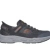 'Skechers' Men's Slip-ins RF: Oak Canyon-Consistent Winner - Grey / Orange