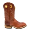 'Hondo Boots' Men's 11" Western Square Toe - Maple Crazy Horse