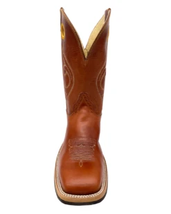 'Hondo Boots' Men's 11" Western Square Toe - Maple Crazy Horse -Travs Outfitter Store 26403
