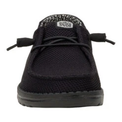 'HEY DUDE' Women's Wendy Stretch - Triple Black -Travs Outfitter Store 41878 0WC WENDYSTRETCH TRIPLEBLACK FRONT conversion1