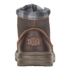 'Hey Dude' Men's Bradley Classic Boot - Brown -Travs Outfitter Store 42067 255 BRADLEYCLASSIC BROWN BACK conversion1